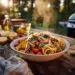 Grilled Balsamic Chicken And Pasta (30-Min Dinner) - Thefoodiebunch Grilled Balsamic Chicken And Pasta (30-Min Dinner)