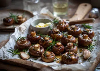 Roasted Mushroom Bites