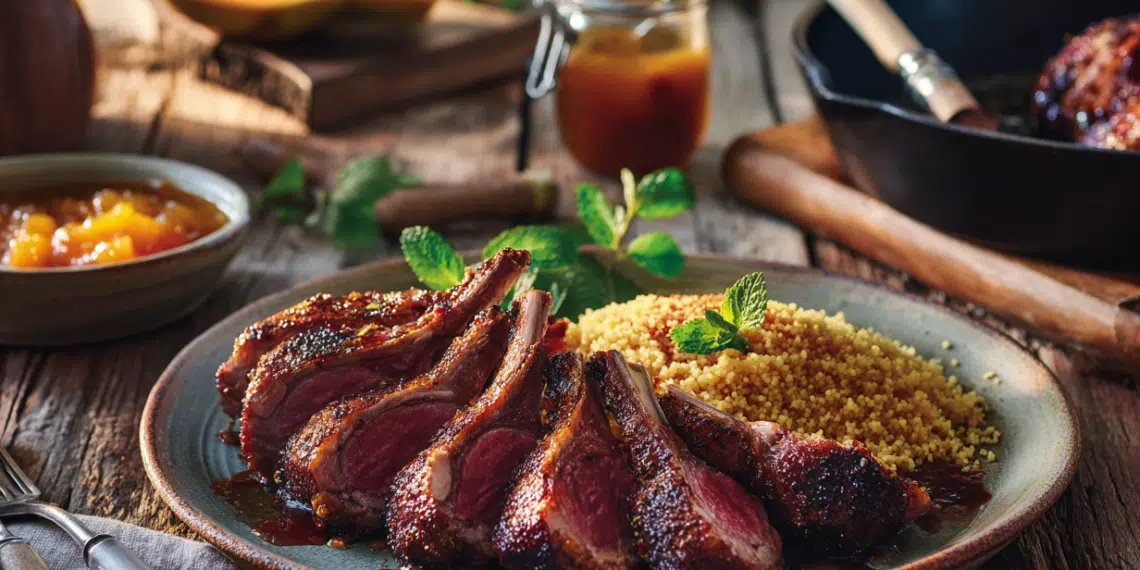 New Zealand Rack Of Lamb With Honey Agave Glaze - Thefoodiebunch Classic New Zealand Rack Of Lamb