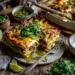 Easy Beef Enchilada Casserole (No Rolling!) - Thefoodiebunch Beef Enchilada Casserole