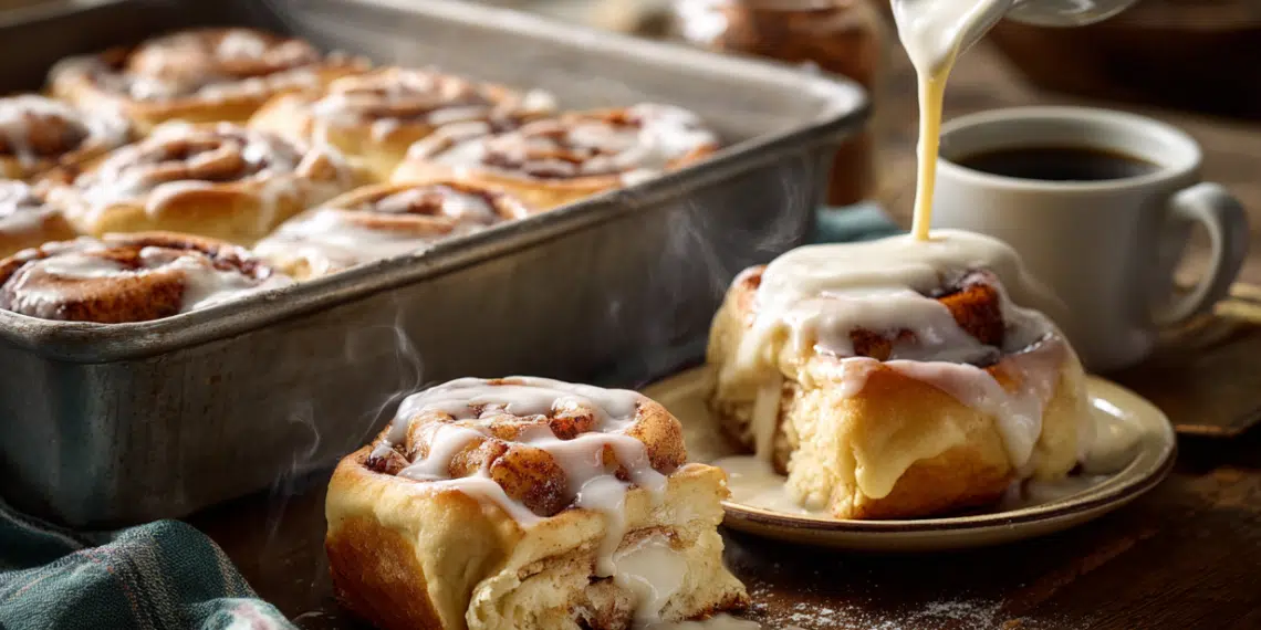 Glazed Cinnamon Buns
