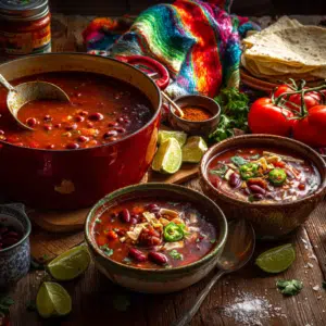 Spicy Mexican Tomato Soup With Kidney Beans - Thefoodiebunch Mexican Tomato Soup