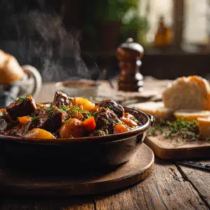 Hearty Beef Stew With Caramelized Onions - Thefoodiebunch Hearty Beef Stew
