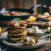 Crispy Zucchini Fritters With Homemade Tzatziki Sauce - Thefoodiebunch Zucchini Fritters With Tzatziki Sauce