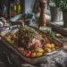 Roast Lamb With Rosemary And Anchovies Recipe - Thefoodiebunch Roast Lamb With Rosemary And Anchovies