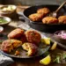 Crispy Chicken Cutlets (Indian-Style Potato Patties) - Thefoodiebunch Crispy Chicken Cutlet