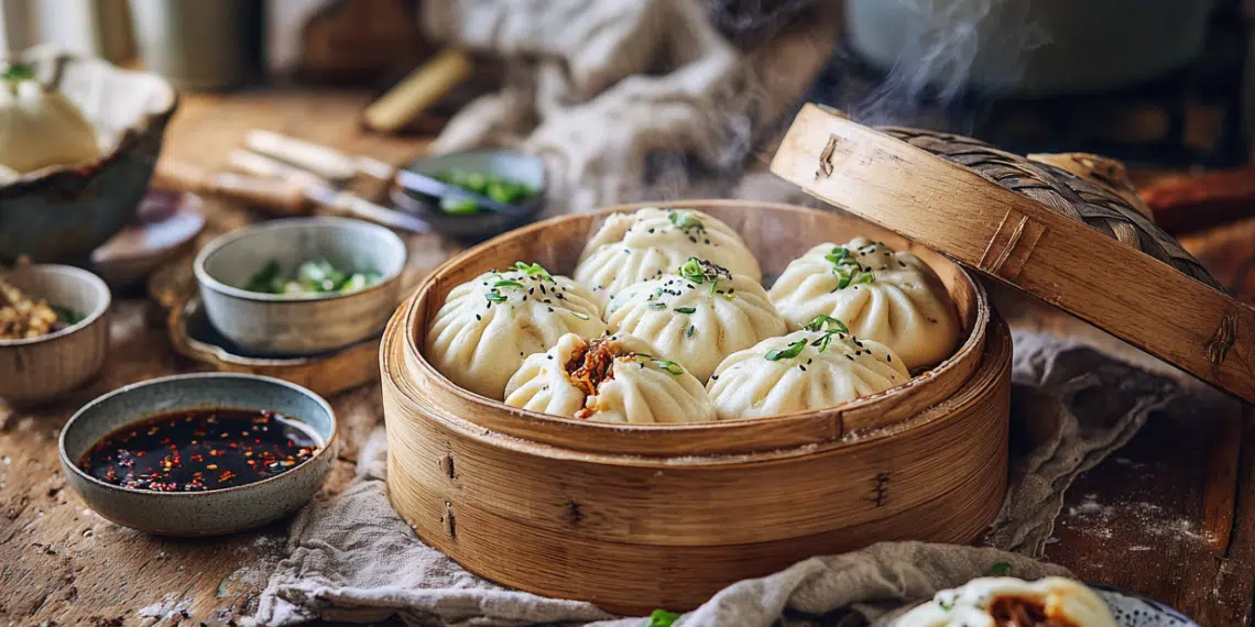 Steamed Pork Buns (Char Siu Bao) – Easy Recipe - Thefoodiebunch Steamed Pork Buns