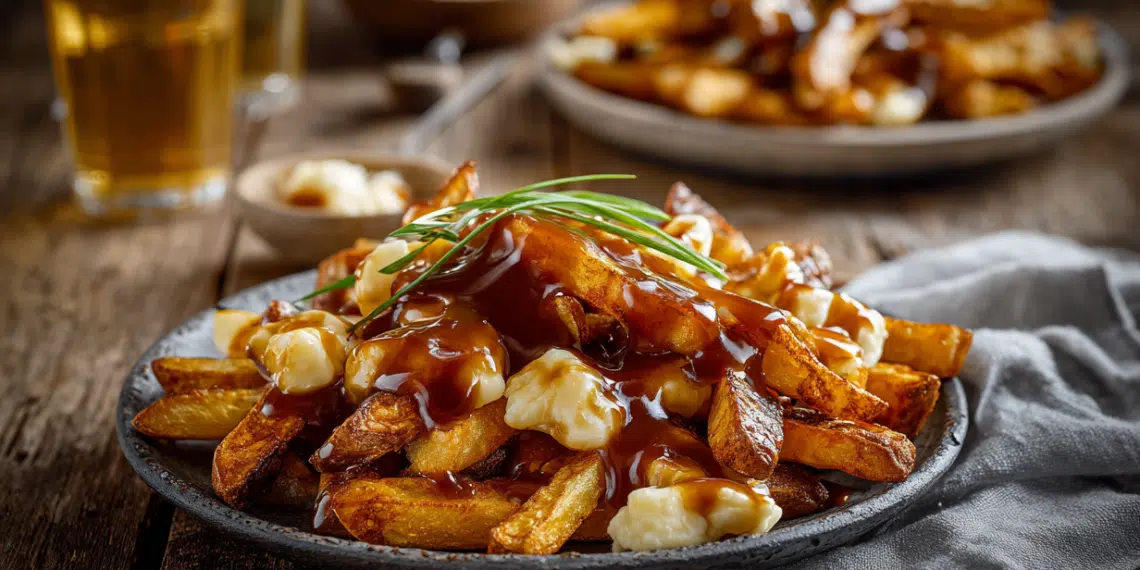 Homemade Canadian Poutine (Twice-Baked Fries)
