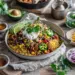 Turkey Taco Quinoa Bowl (35-Minute Meal Prep) - Thefoodiebunch Turkey Taco Quinoa Bowl