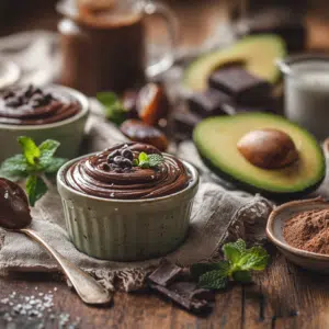 Healthy, Velvety, Smooth Chocolate Mousse