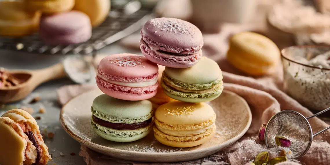 French Macarons Recipe: Crispy, Chewy &Amp; Foolproof - Thefoodiebunch French Macarons
