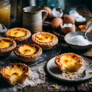 Macau Style Egg Tarts (Easy Custard Tarts) - Thefoodiebunch Macau Style Egg Tarts