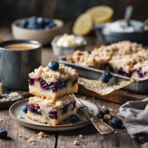 Blueberry Pie Bars: Buttery Crust, Gooey Filling - Thefoodiebunch Blueberry Pie Bars