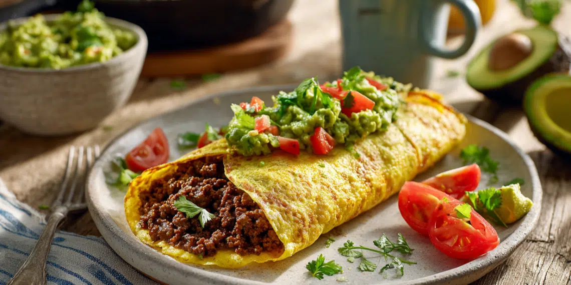 Breakfast Egg Burrito