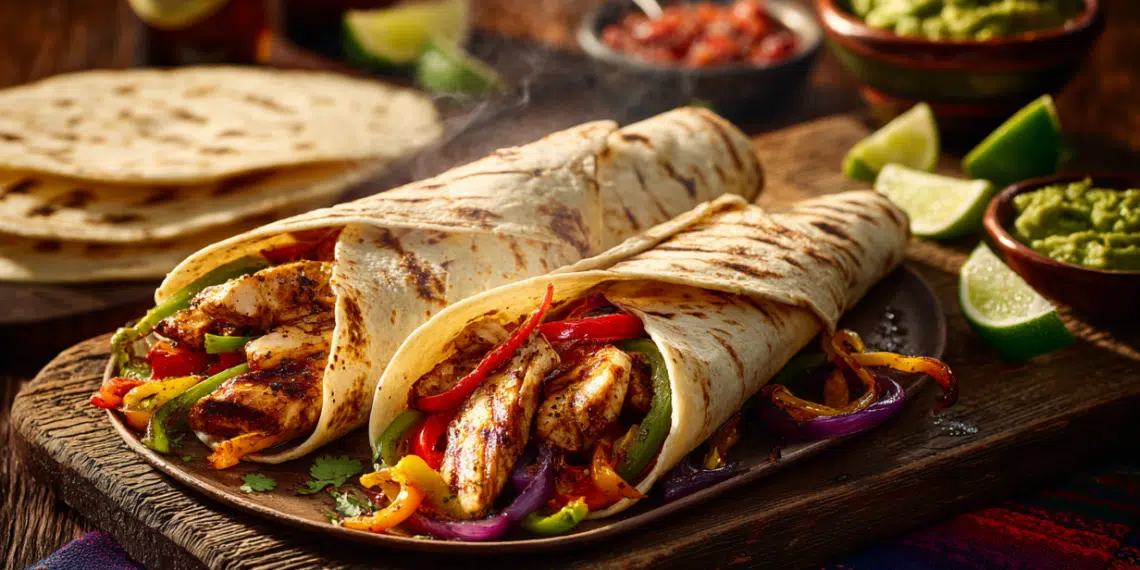 Easy Chicken Fajitas (Juicy Lime-Garlic Marinade)