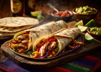 Easy Chicken Fajitas (Juicy Lime-Garlic Marinade)