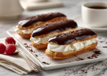 Homemade Chocolate Eclairs (Classic French Recipe)