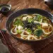 Miso Soup With Udon Noodles