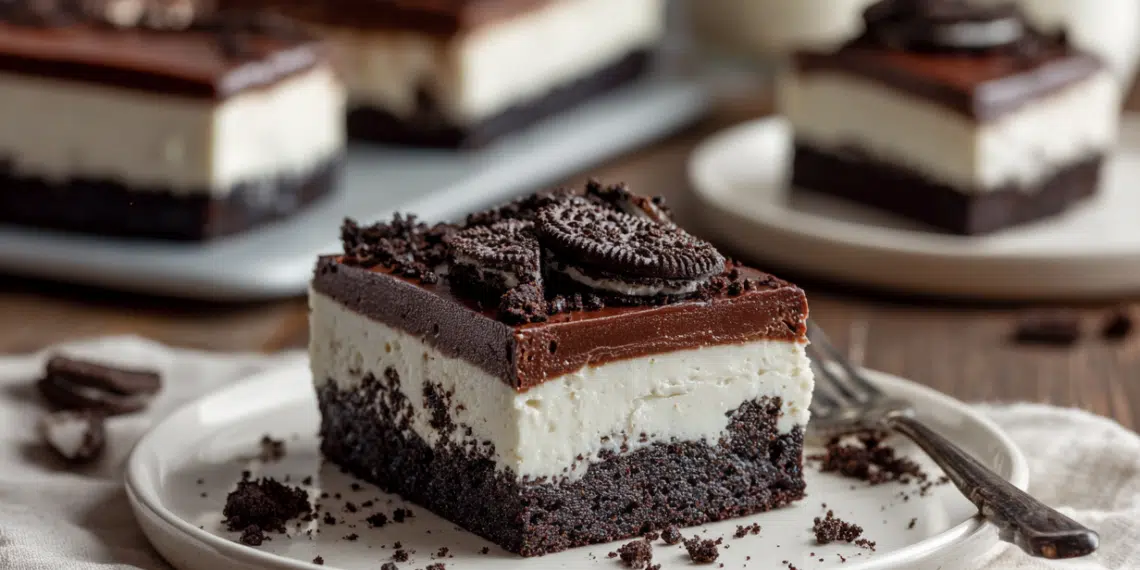 Vegan Oreo Cheesecake (No-Bake Cashew Base)