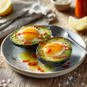 Baked Avocado Egg Cups – Easy 2-Ingredient Breakfast