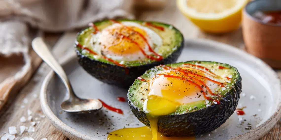 Baked Avocado Egg Cups – Easy 2-Ingredient Breakfast