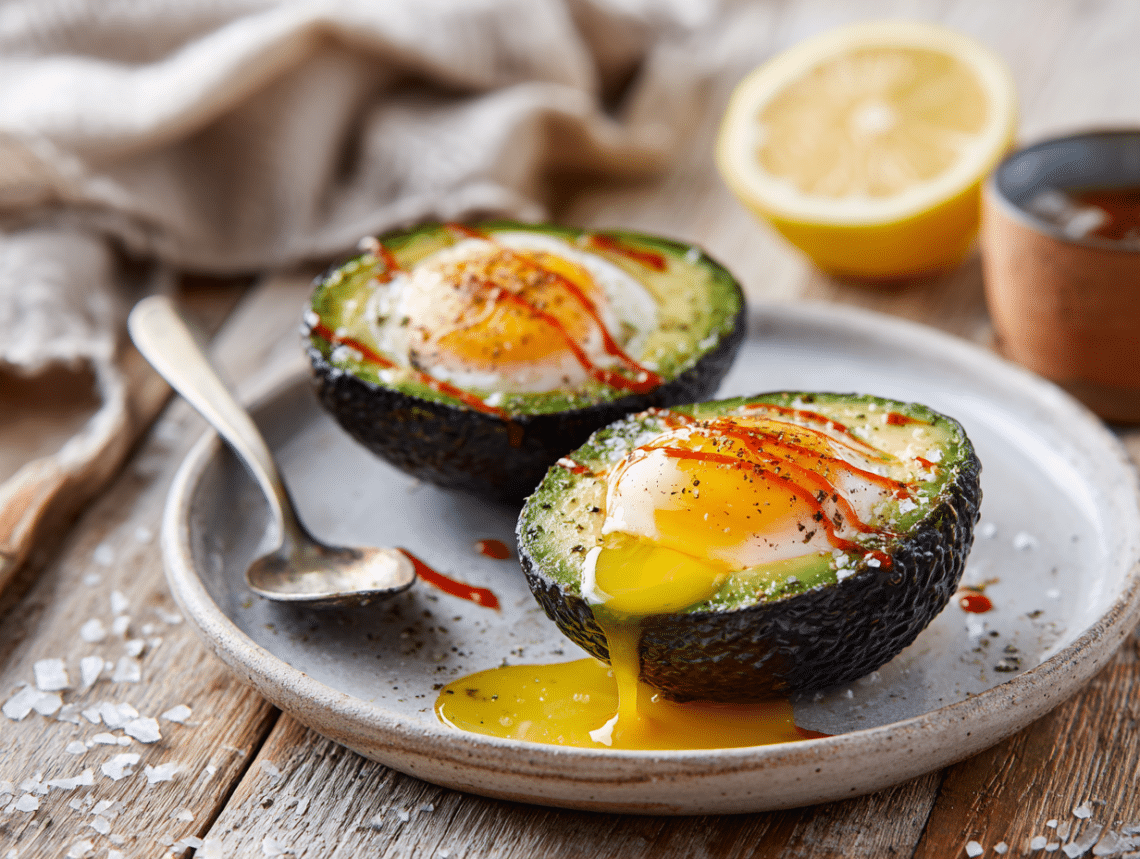 Baked Avocado Egg Cups – Easy 2-Ingredient Breakfast