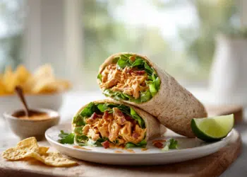 Honey-Chipotle Chicken Wrap