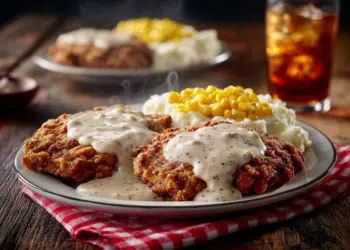 Chicken Fried Steak With Cream Gravy (Extra Crispy)