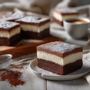 Gluten-Free Chocolate Magic Custard Cake - Thefoodiebunch Gluten-Free Chocolate Magic Custard Cake