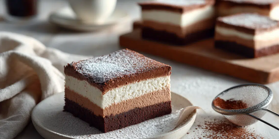 Gluten-Free Chocolate Magic Custard Cake - Thefoodiebunch Gluten-Free Chocolate Magic Custard Cake