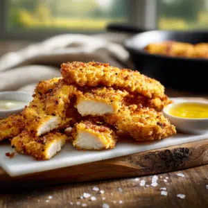 Crispy Chicken Fingers (Gluten-Free, Pan-Fried)