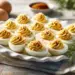 Classic Deviled Eggs With Spicy Brown Mustard - Thefoodiebunch Classic Deviled Eggs With Spicy Brown Mustard