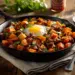 Sweet Potato And Chicken Sausage Hash