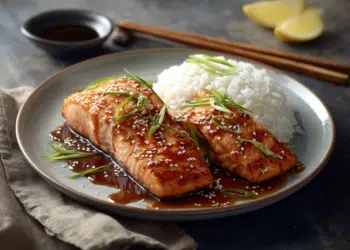 Soy Ginger Baked Salmon
