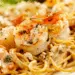 Capellini With Shrimp In Spicy Tomato Cream Sauce - Thefoodiebunch Heavenly Capellini With Shrimp And Spicy Tomato Cream