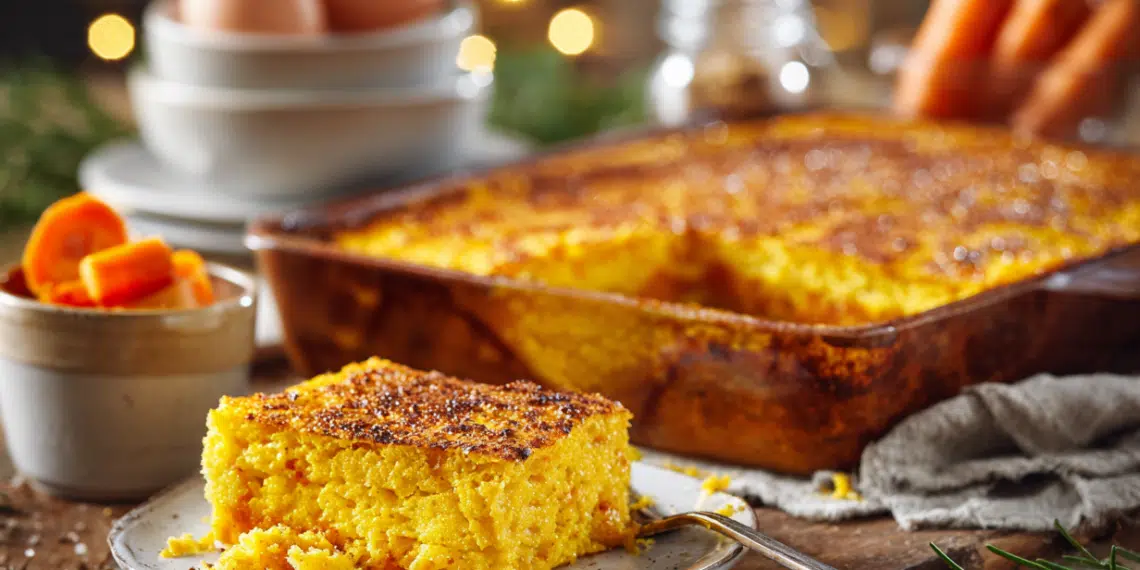 Fluffy Carrot Souffle Recipe (Easy Southern Side Dish)