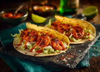 Fiery Shrimp Tacos – Spicy Charred Shrimp In 15 Min