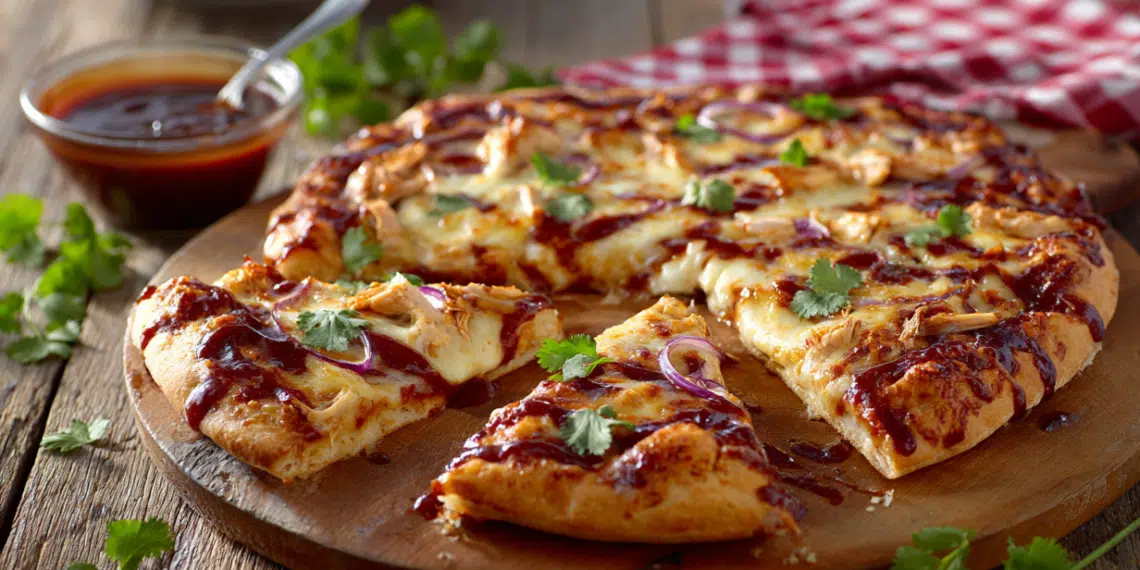 Bbq Chicken Pizza (Easy Homemade Recipe) - Thefoodiebunch Bbq Chicken Pizza (Easy Homemade Recipe)