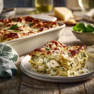 Pesto Chicken Lasagna: Creamy, Cheesy &Amp; Easy - Thefoodiebunch Pesto Chicken Lasagna Creamy, Cheesy &Amp; Easy