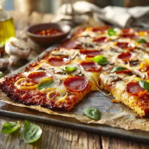 Grain-Free Pizza Recipe: Crispy Crust That Won'T Flop - Thefoodiebunch Grain-Free Pizza Recipe