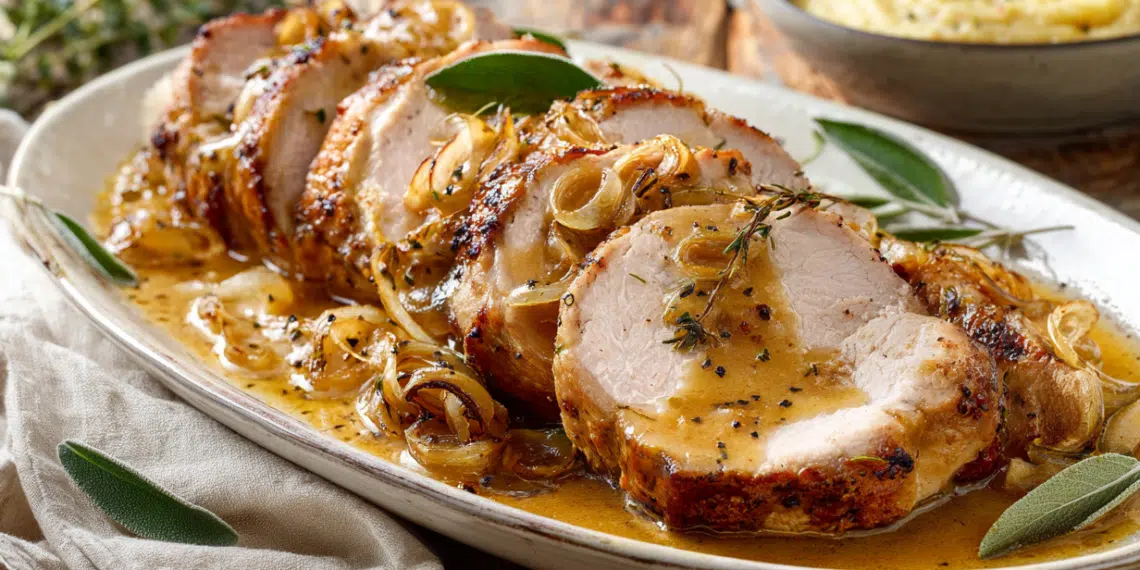 Italian Pork Loin Braised In Milk (Maiale Al Latte)