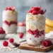 Overnight Oatmeal Berry Breakfast Parfait (10 Min Prep)
