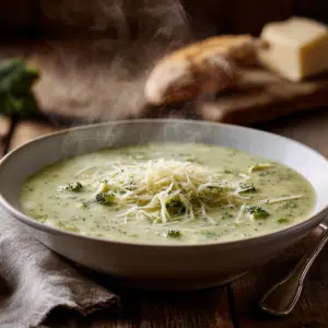 Creamy Broccoli Potato Gruyere Soup (One-Pot)