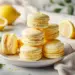 Soft Lemon Macarons With Lemon Butter Ganache