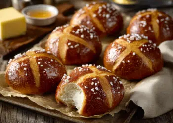Homemade German Pretzel Rolls