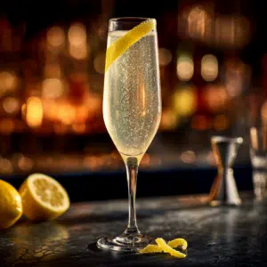 French 75 Cocktail Classic Gin &Amp; Champagne Recipe