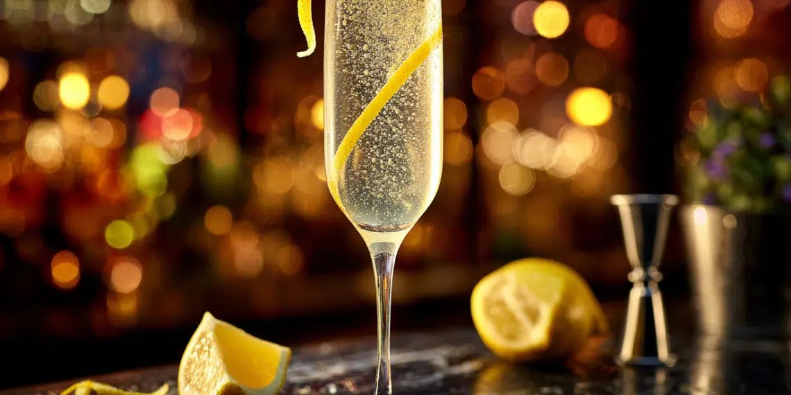 French 75 Cocktail Classic Gin &Amp; Champagne Recipe