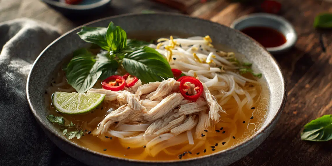 Chicken Pho Recipe: Easy Vietnamese Noodle Soup - Thefoodiebunch Chicken Pho Recipe Easy Vietnamese Noodle Soup
