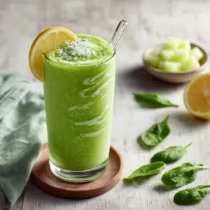 Green Kermie Smoothie: Melon &Amp; Spinach Breakfast - Thefoodiebunch Green Kermie Smoothie Melon &Amp; Spinach Breakfast