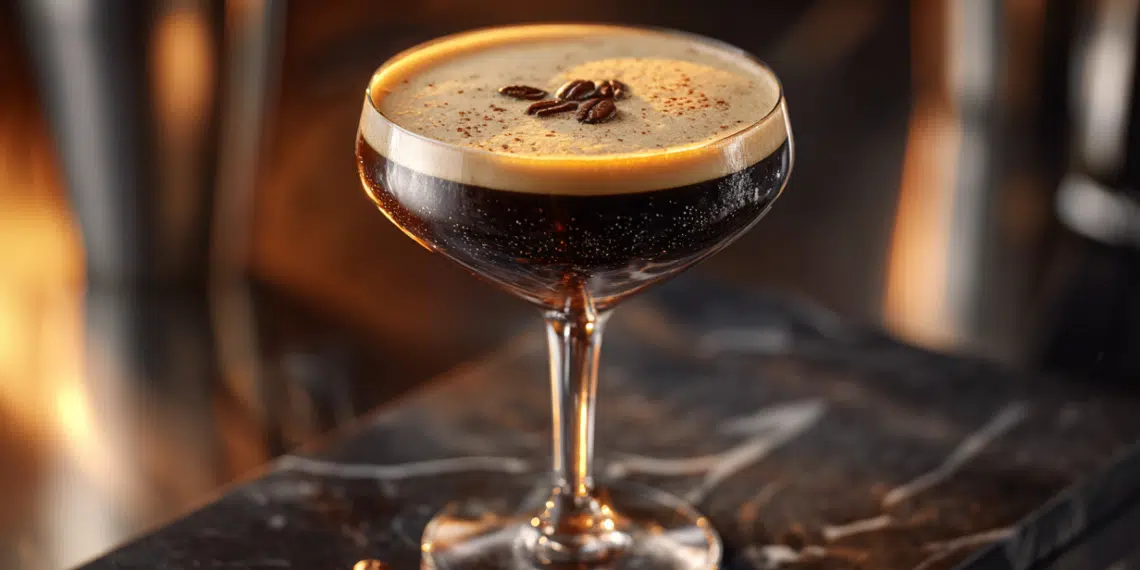 Espresso Martini Recipe (Perfect Frothy Top Every Time) - Thefoodiebunch Espresso Martini